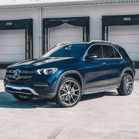 MERCEDES GLE350 VOSSEN HF-3 GLOSS GRAPHITE POLISHED