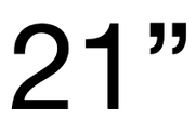 21 INCH
