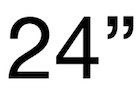 24 INCH
