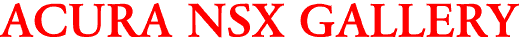 ACURA NSX GALLERY
