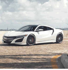 ACURA NSX VOSSEN HFX-4 SATIN BLACK