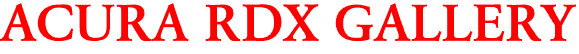 ACURA RDX GALLERY