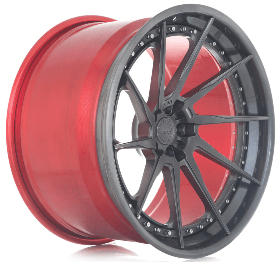 アメ鍛造ブラッシュADV.1 ADV10R M.V1 23in ホイールset ADV1 10R TRACK SPEC