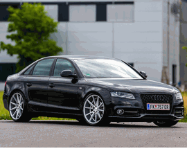 AUDI A4 VOSSEN VFS1 BRUSHED SILVER