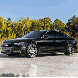 AUDI A4 VOSSEN VFS2 GLOSS GRAPHITE