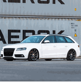 AUDI A4 WAGON VOSSEN VFS10 GLOSS GRAPHITE 