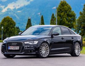 AUDI A6 VOSSEN VFS2 SILVER POLISHED