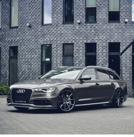 AUDI A6 WAGON VOSSEN VFS1 MATTE GRAPHITE