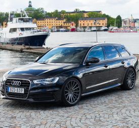 AUDI A6 WAGON VOSSEN VFS2 GLOSS GRAPHITE