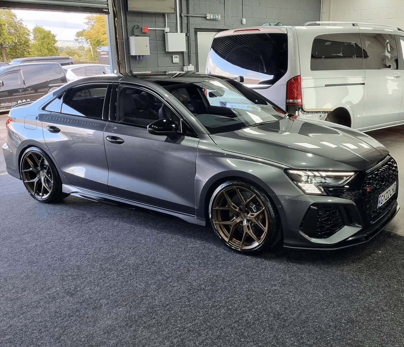 AUDI RS3 VOSSEN HF5 SATIN BRONZE