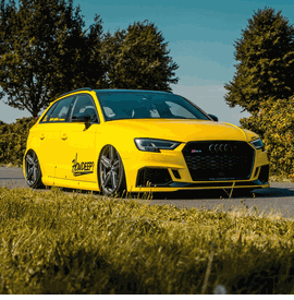 AUDI RS3 VOSSEN HF-1 TINTED MATTE GUNMETAL