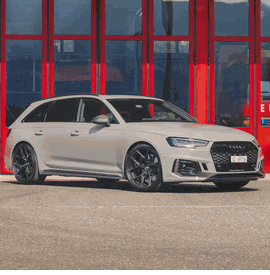 AUDI RS4 VOSSEN HF-5 SATIN BLACK