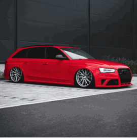 AUDI RS4 WAGON B8 VOSSEN HF-4T SATIN SILVER