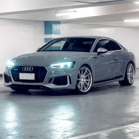 AUDI RS5 VOSSEN HFX-2 SATIN SILVER