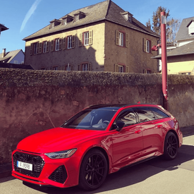 AUDI RS6 VOSSEN HF-3 SATIN BLACK