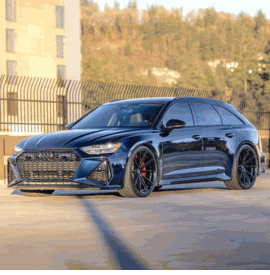 AUDI RS6 VOSSEN HFX-2 GLOSS BLACK