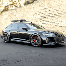 AUDI RS6 VOSSEN HFX-2 SATIN BLACK