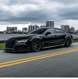 AUDI RS7 VOSSEN HF-5 MATTE GUNMETAL