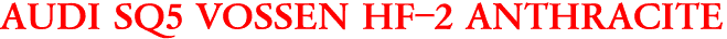 AUDI SQ5 VOSSEN HF-2 ANTHRACITE