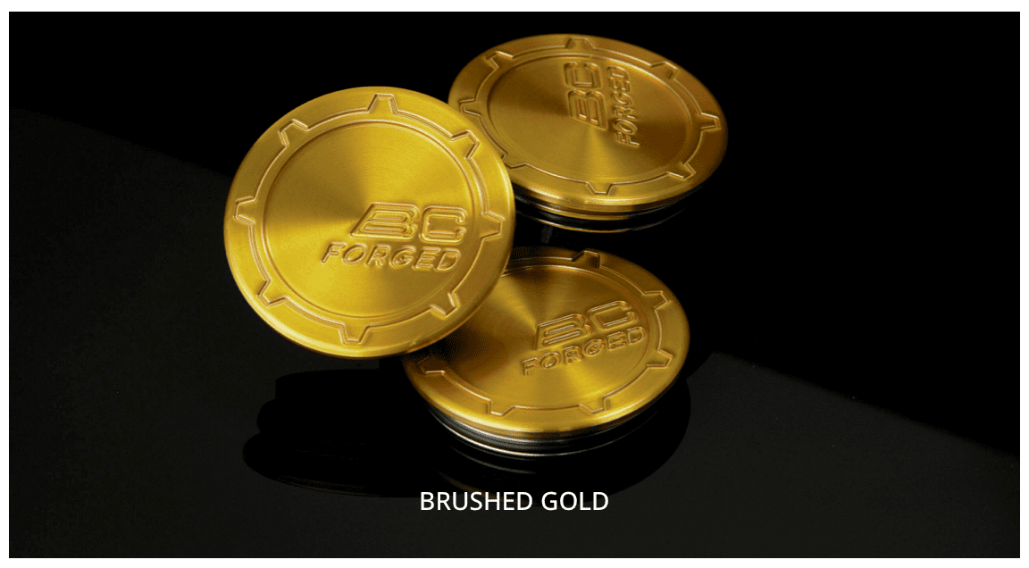 BC BRUSHED GOLD TRANSLUCENT FINISH