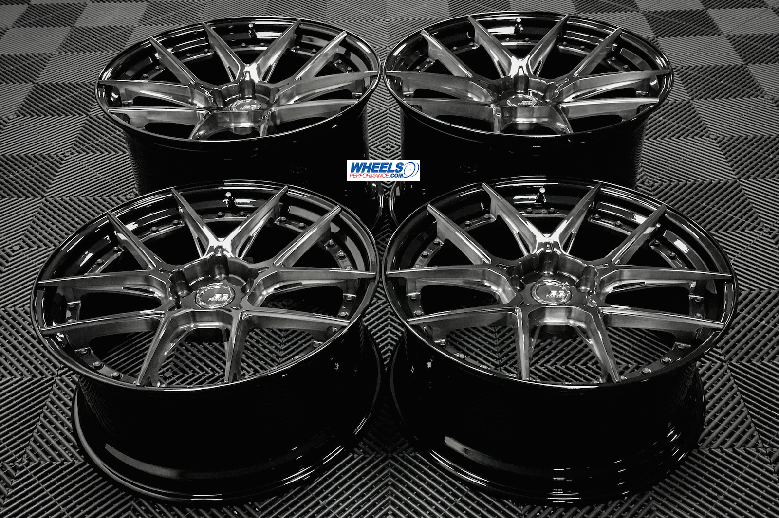 BC FORGED HCA381S MODULAR BRUSHED DARK BLACK GLOSS BLACK
