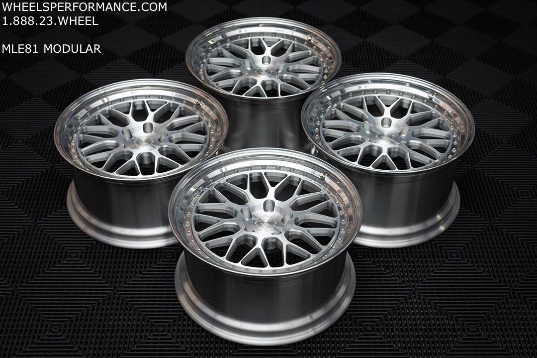 BC FORGED MLE81 MODULAR BRUSHED DIAMOND CUT FACE POLISHED STAINLESS