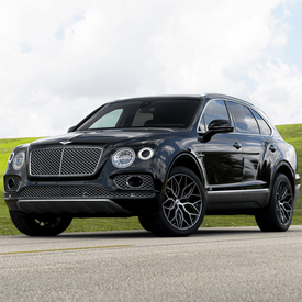 BENTLEY BENTAYGA VOSSEN HF2 BRUSHED GLOSS BLACK