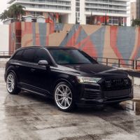 AUDI Q7 VOSSEN HFX-2 5-LUG SILVER POLISHED