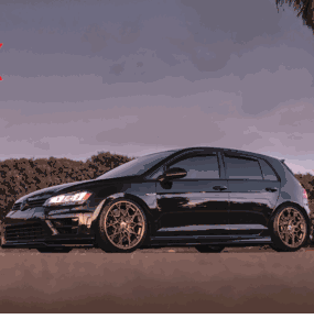 VW GOLF R HRE FLOW FORM FF10