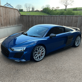 AUDI R8 VOSSEN HF-2 SATIN SILVER