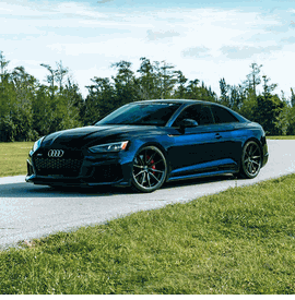 AUDI RS5 VOSSEN HF-3 DOUBLE TINTED GLOSS BLACK