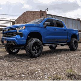 CHEVROLET SILVERADO VOSSEN HF6-4 SATIN BLACK