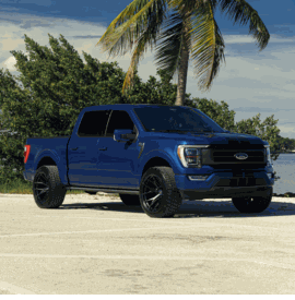 FORD F-150 VOSSEN HF6-4 SATIN BLACK