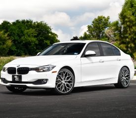BMW 320i VOSSEN HF2 BRUSHED GLOSS BLACK