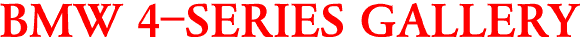 BMW 4-SERIES GALLERY