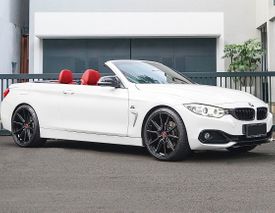 BMW 435i CABRIO VOSSEN HF-3 DOUBLE TINTED GLOSS BLACK