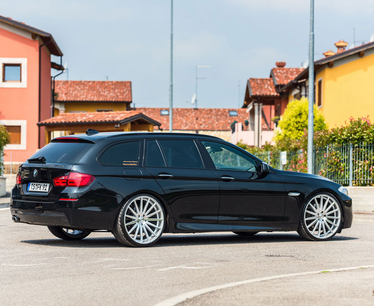 BMW 535 WAGON VOSSEN VFS2 SILVER POLISHED