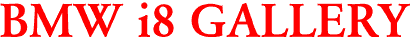 BMW i8 GALLERY