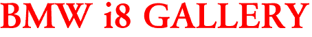 BMW i8 GALLERY