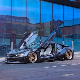 BMW i8 "LIBERTY WALK" VOSSEN FORGED S17-01 3-PIECE