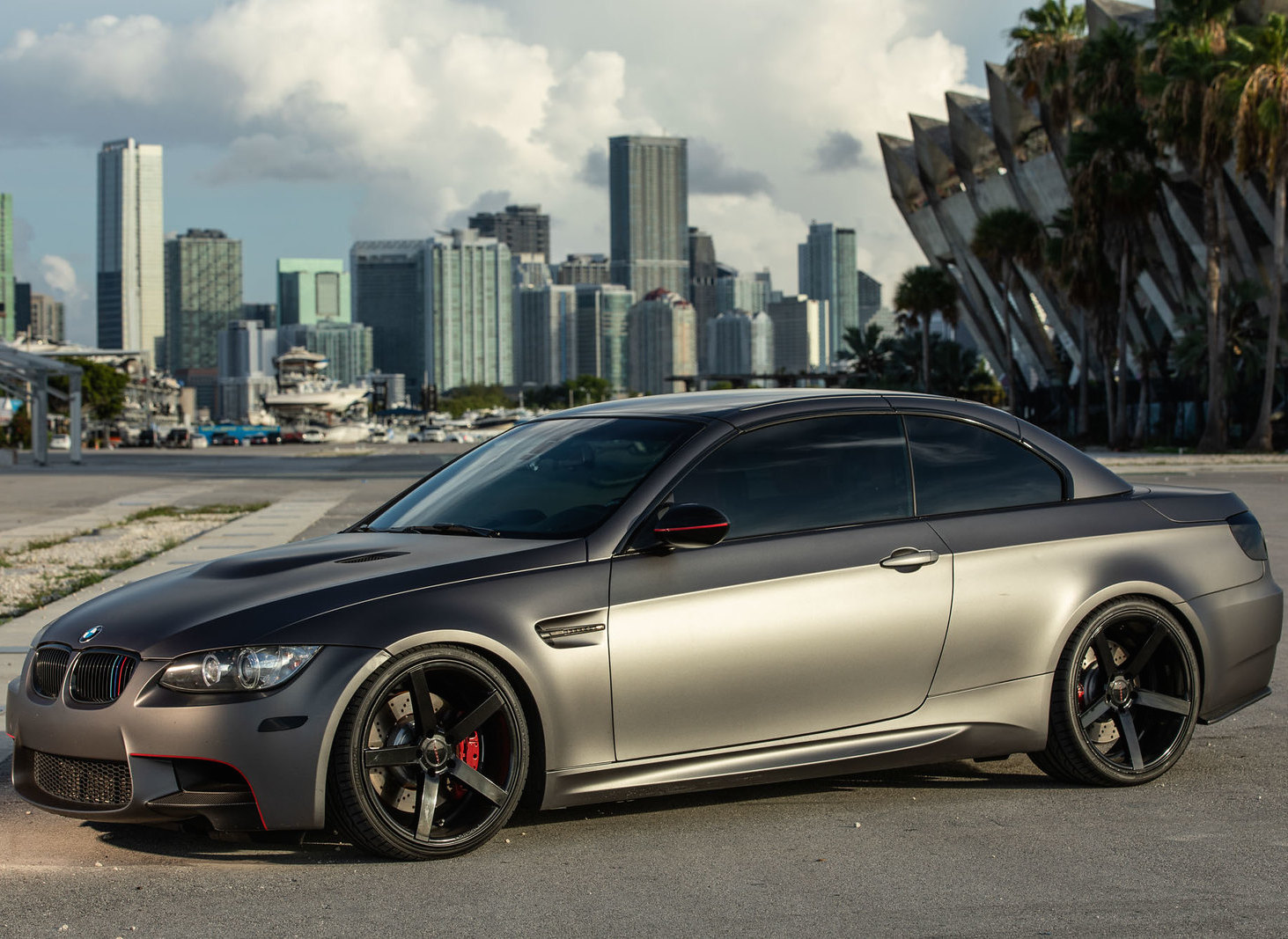 BMW M3 CABRIO VOSSEN CV3-R GLOSS BLACK