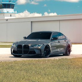 BMW M3 G80 VOSSEN HF-7 SATIN BLACK