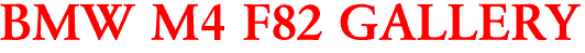 BMW M4 F82 GALLERY