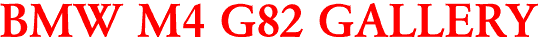 BMW M4 G82 GALLERY
