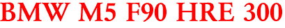 BMW M5 F90 HRE 300