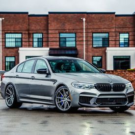 BMW M5 F90 VOSSEN HF-3 GLOSS GRAPHITE POLISHED