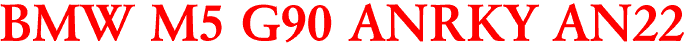 BMW M5 G90 ANRKY AN22