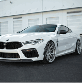 BMW M8 VOSSEN HFX-2 SATIN SILVER