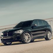 BMW X3 M40i VOSSEN HFX-2 5-LUG SILVER POLISHED