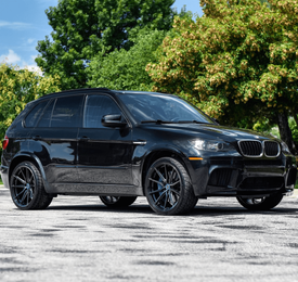 BMW X5 VOSSEN HF-3 DOUBLE TINTED GLOSS BLACK